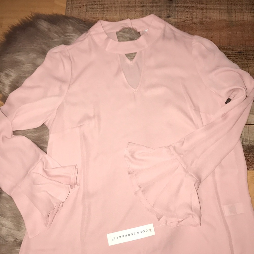 Pink blouse